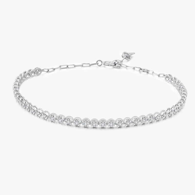 Dana 14K Solid Gold Diamond Bracelet - YE-UX